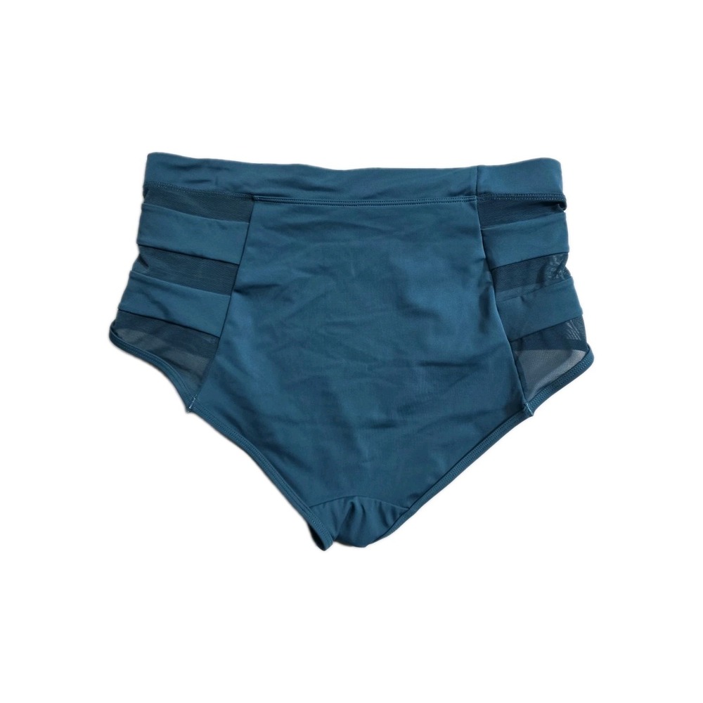 Adore me Daeny Swim‎ Bottom Green 0X Hi-rise - Picture 2 of 4